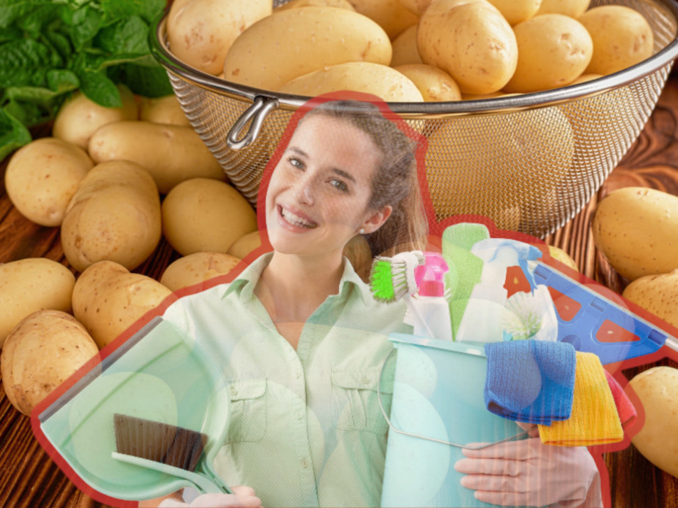 Čini čuda za domaćinstvo: Šta sve možete očistiti krompirom?