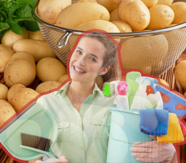 Čini čuda za domaćinstvo: Šta sve možete očistiti krompirom?