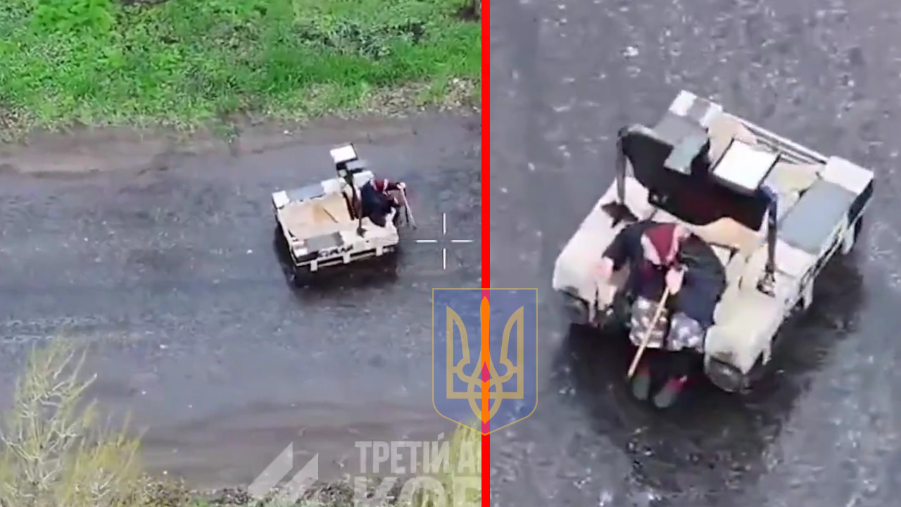 Neverovatan snimak bake sa UKR fronta: Vidite šta je uradila