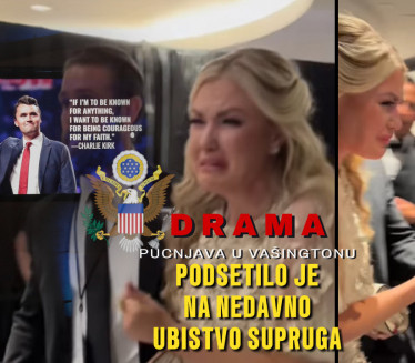 Potresni snimci: Kirkova udovica u suzama napušta "Hilton"