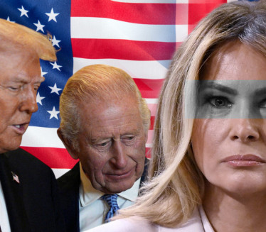 "Жао ми је душо али.." Трамп осрамотио Меланију пред краљем