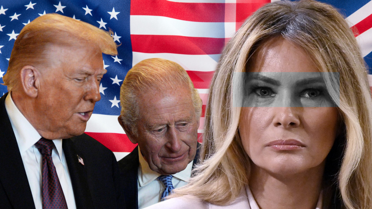 "Žao mi je dušo ali.." Tramp osramotio Melaniju pred kraljem