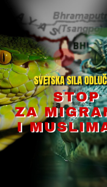 Ne muslimanima i migrantima: Na granicu šalju krokodile,zmije