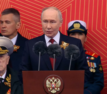 "Ruski narod može sve da izdrži!" Putinov govor na paradi
