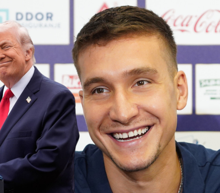 Богдан Богдановић имитирао Доналда Трампа? Мреже горе