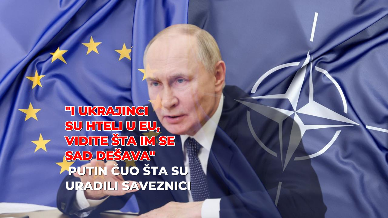 Braćo saveznici, šta to radite? Rusi besni, Putin upozorava