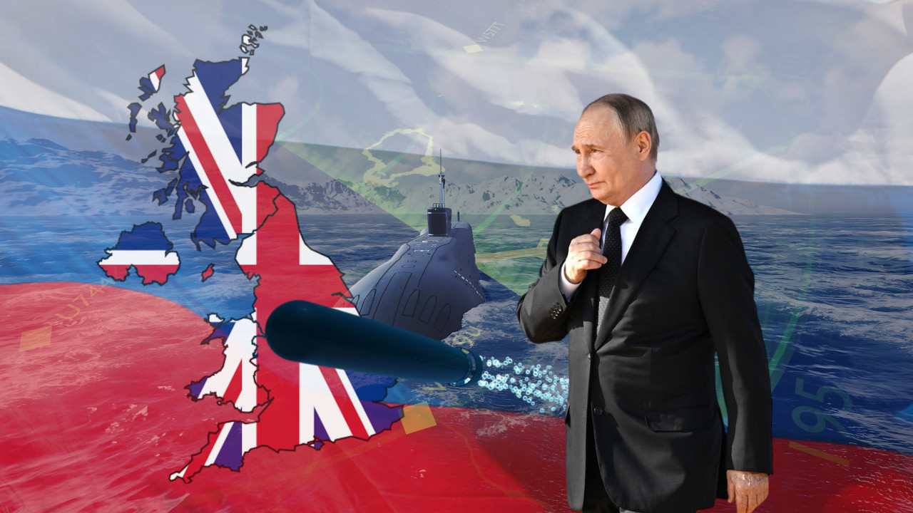 "Može da potopi UK" Ruska podmornica s 6nuklearnih Posejdona