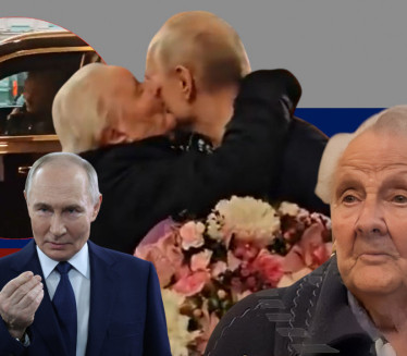Господин!Путин извео учитељицу на вечеру и даровао јој цвеће