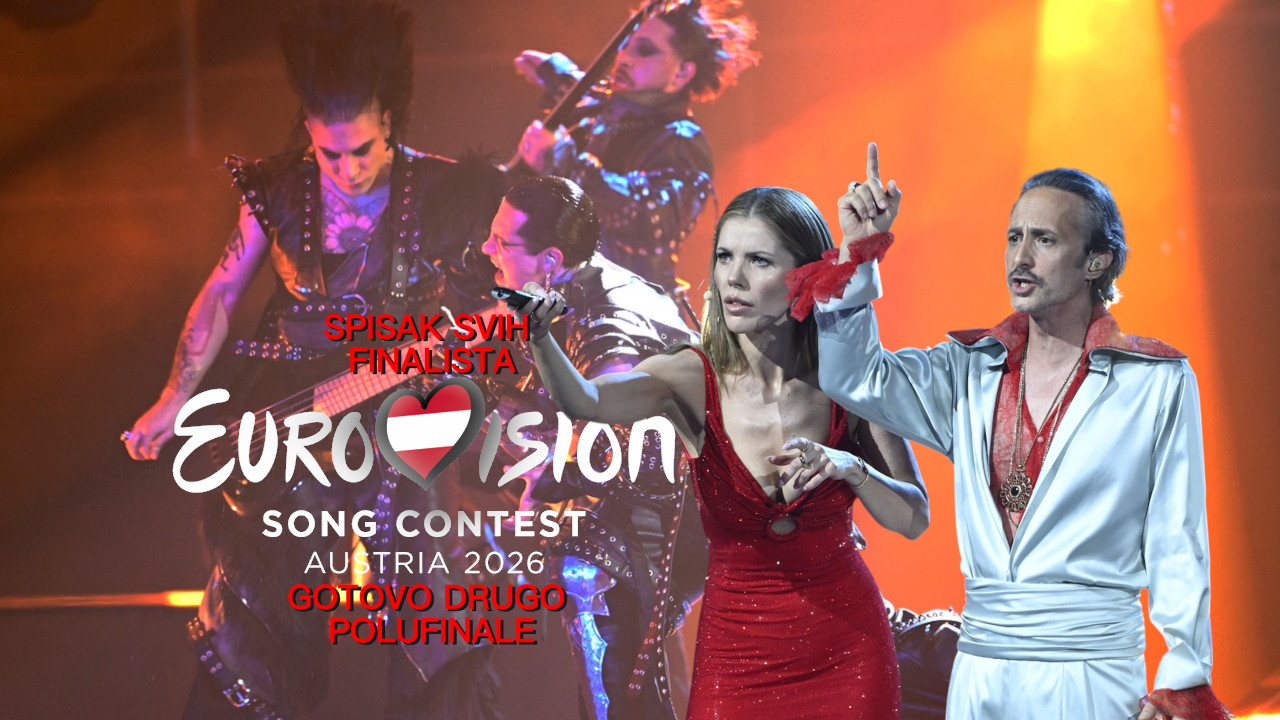 KOMPLETAN SPISAK FINALISTA: Evo ko je u završnici Evrovizije