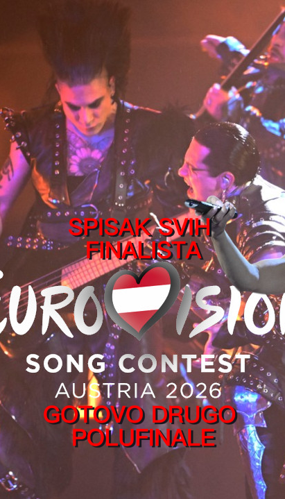 KOMPLETAN SPISAK FINALISTA: Evo ko je u završnici Evrovizije