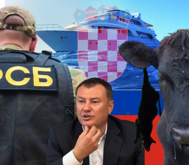 FSB agent bežao u lešu krave,tražili ga na jahti u Hrvatskoj
