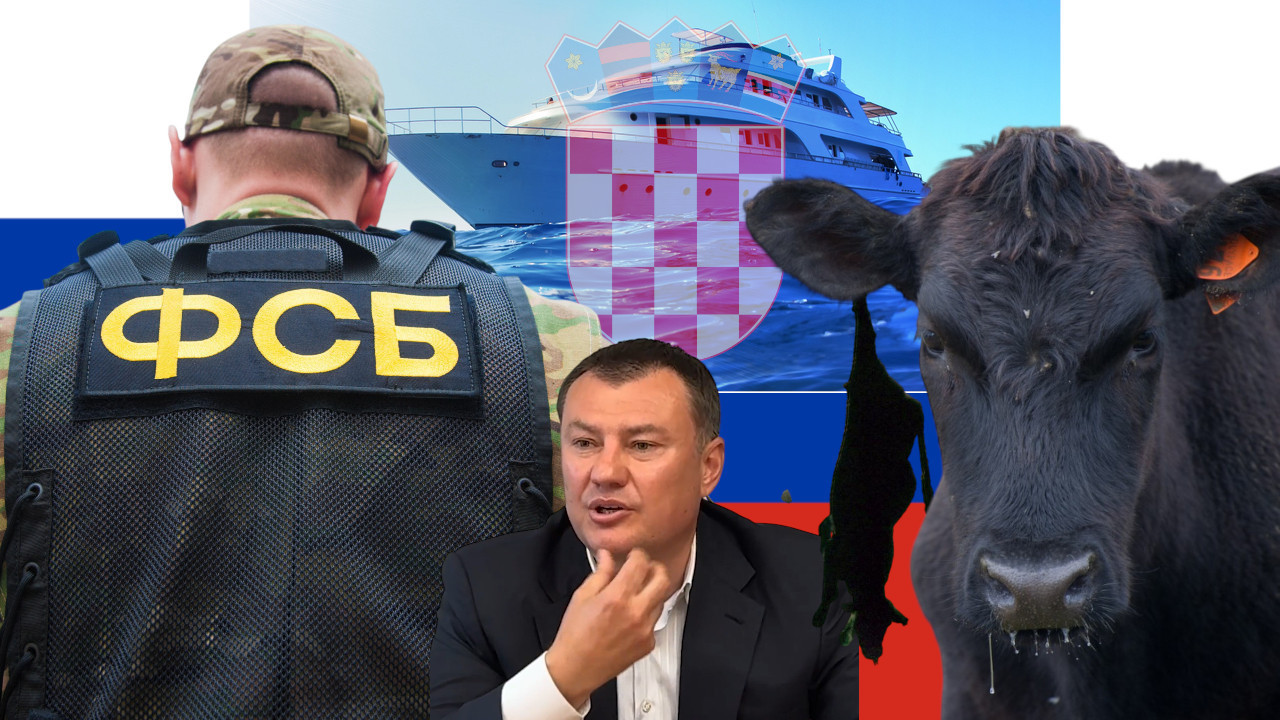 FSB agent bežao u lešu krave,tražili ga na jahti u Hrvatskoj