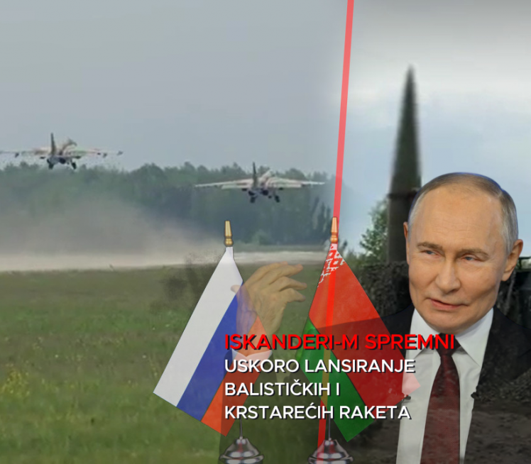 Snimljena akcija sa nuklearnim raketama: Oglasio se Putin
