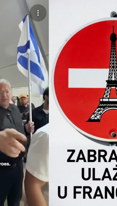 Objavljen video:Što su Francuzi zabranila ulazak IZR ministru