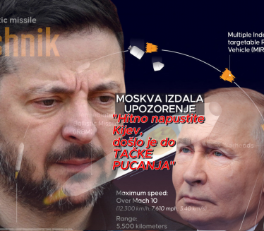 Rusi izdali upozorenje: "Napustite Kijev,ovo je tačka pucanja"