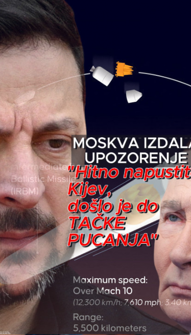 Rusi izdali upozorenje: "Napustite Kijev,ovo je tačka pucanja"