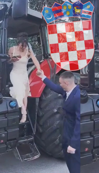 "Da pokažem ovima iz grada!" Na matursko veče - traktorom