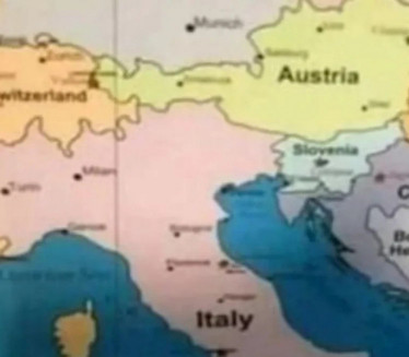 Danci razbesneli Srbe: Kako su nazvali Srbiju na mapi Evrope