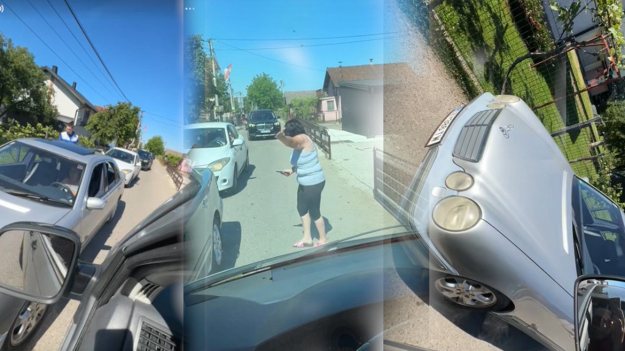 "Vozač ima debele živce!" Žena napravila haos u maloj ulici
