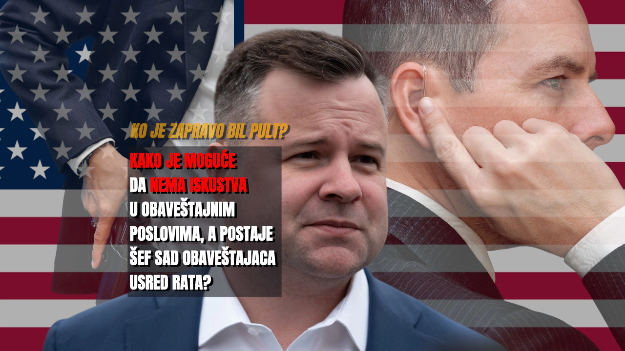 "Bez iskustva usred rata": Ko je novi šef SAD obaveštajaca?