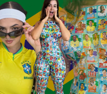 Golo telo "postalo" album za sličice! Brazilka šokirala svet