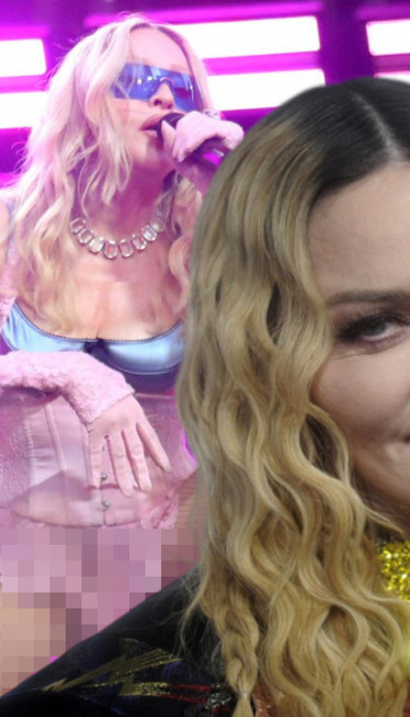 "Bako, neee!" Madona digla noge i pokazala previše (Foto)