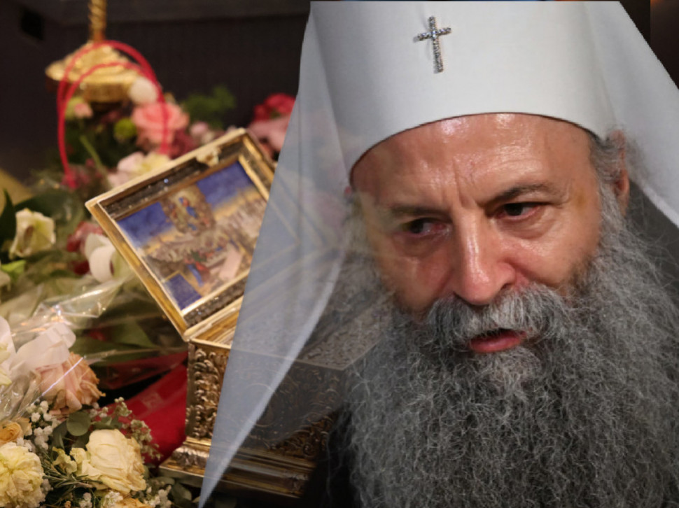 Simbolika PLAVE ODORE Porfirija na ispraćaju Časnog pojasa