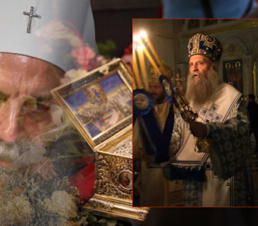 Simbolika PLAVE ODORE Porfirija na ispraćaju Časnog pojasa