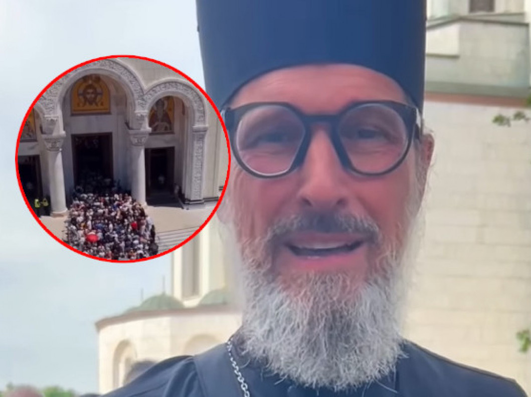Američki sveštenik u hramu: „Dirljivo, neverovatno!“