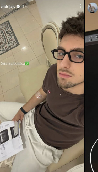 Andrija Jo hitno operisan - skenerom mu našli loptu u glavi