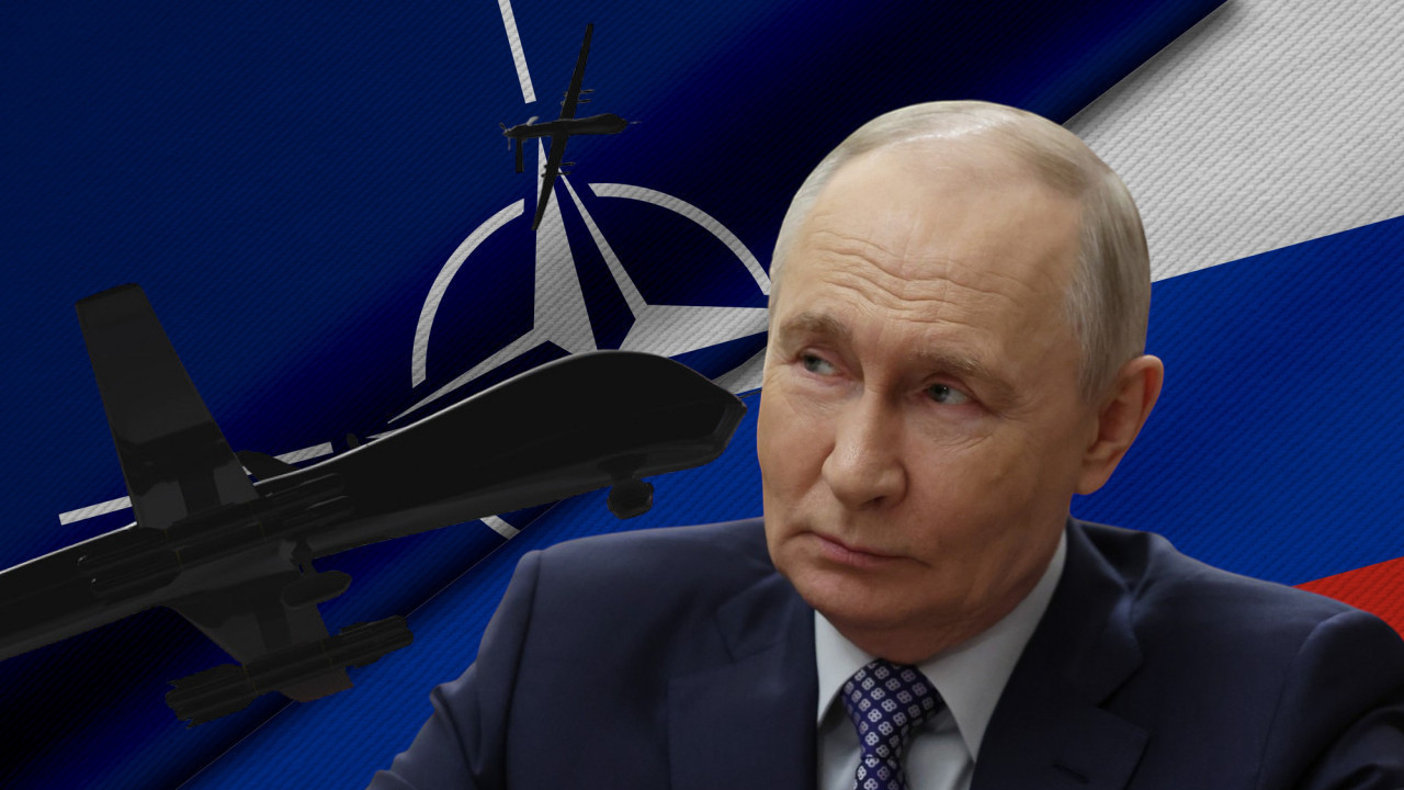 НАТО срушио руски дрон! Паника на Балтику