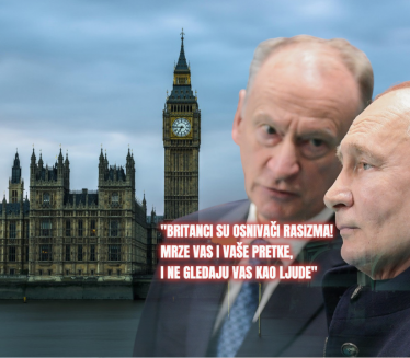 Putinova desna ruka: "Englezi vas mrze, ne gledaju kao ljude"