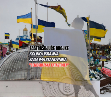 УКРАЈИНА,ЗЕМЉА КОЈА НЕСТАЈЕ Језиво колико сад има становника