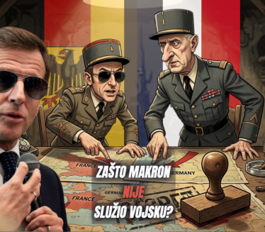 Što Makron nije bio u vojsci?"Da jesam,evo koji rod bih bio"