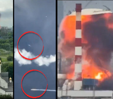 Pojavio se snimak: Rusi sami sebi pogodili rafineriju(VIDEO)
