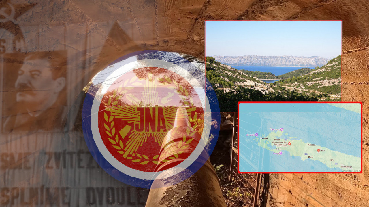 Tajne ostrva Mljet: Mreža tunela JNA izgrađene za vreme Tita