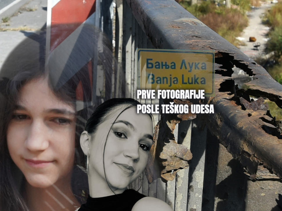 Horor,auto sleteo s mosta: Prva foto udesa Dare iz Jasenovca