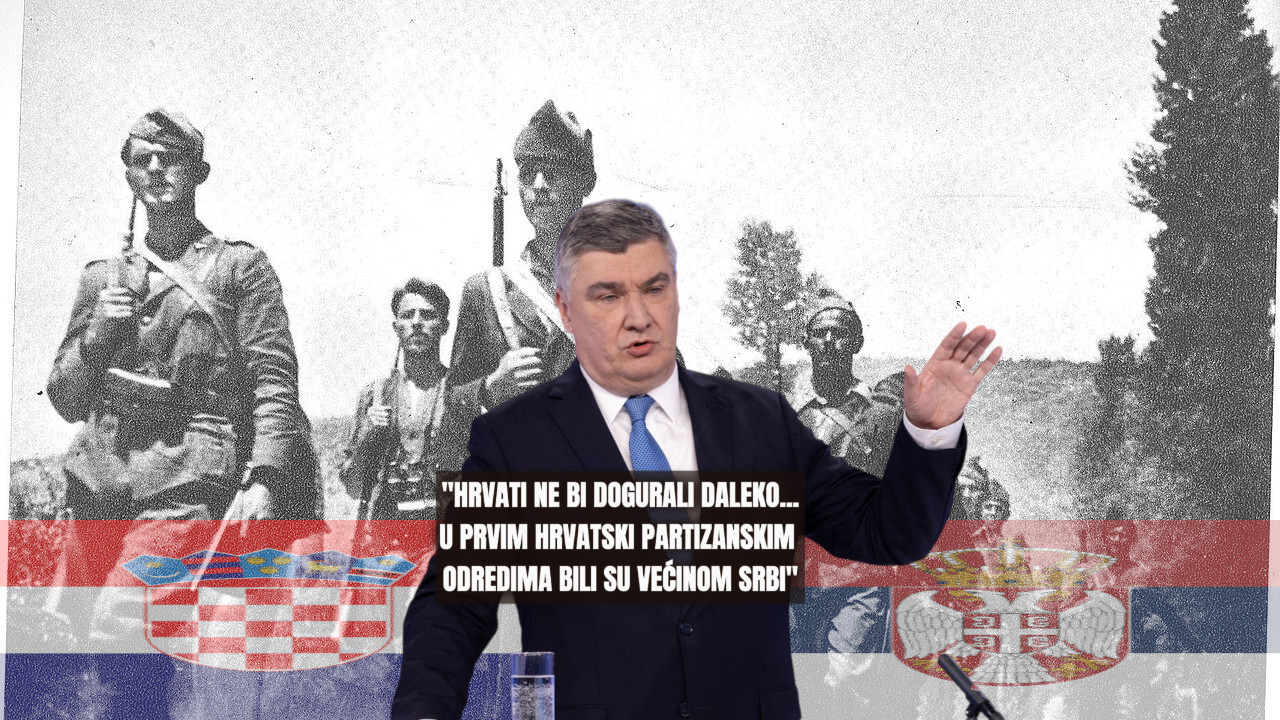"U prvim hrvatski partizanskim odredima bili su većma Srbi"