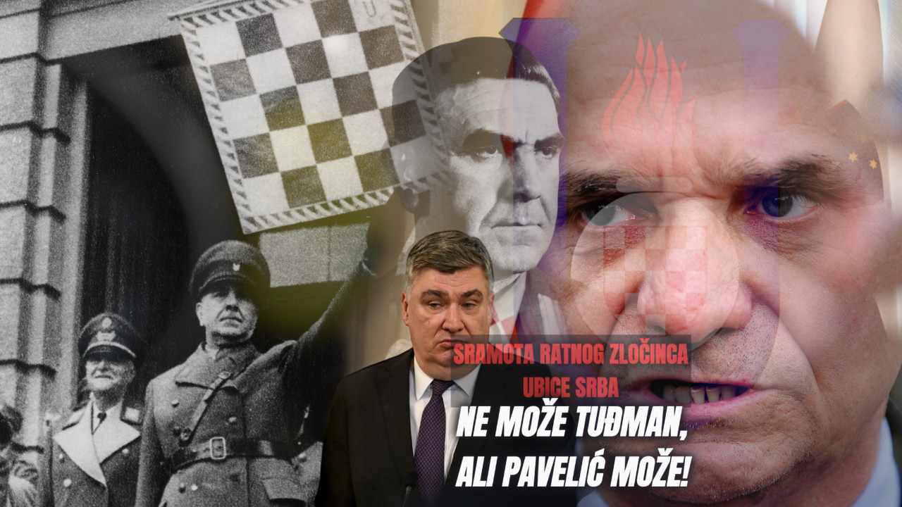 GLAVAŠ, BOJIŠ LI SE BOGA? Sramota! Pavelić može, Tuđman ne