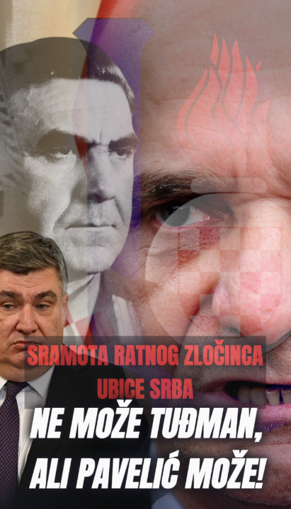 GLAVAŠ, BOJIŠ LI SE BOGA? Sramota! Pavelić može, Tuđman ne