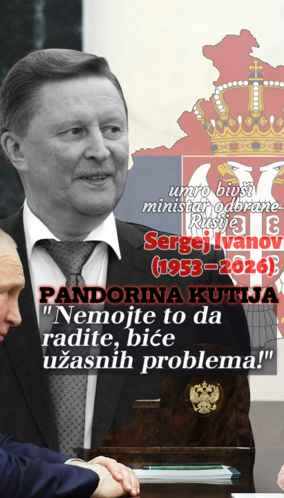 Kako je Ivanov govorio o KiM: "Ne činite to, biće problema!"