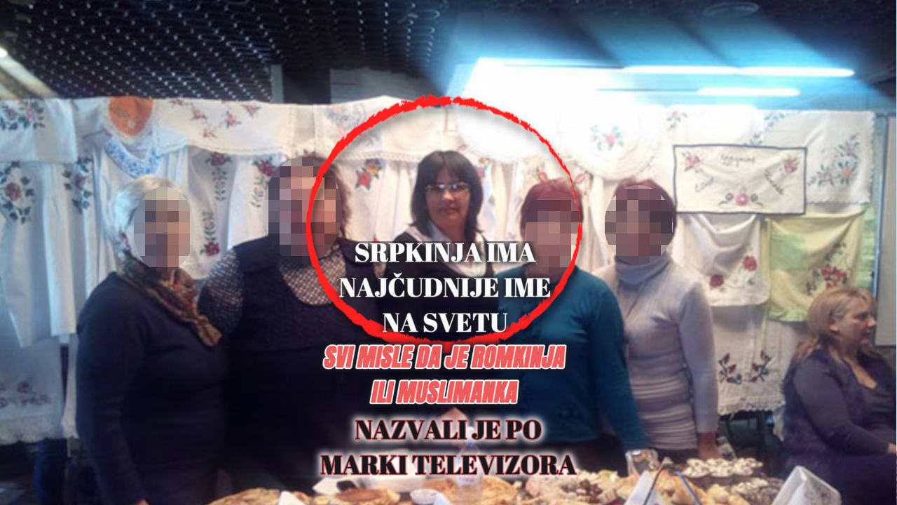 Žena iz Aleksinca ima najčudnije ime na svetu -po marki TV-a