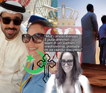 "Muž i deca su muslimani, ja pravoslavka,nisam uzela islam"