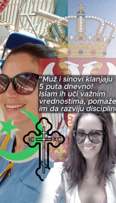 "Муж и деца су муслимани, ја православка,нисам узела ислам"