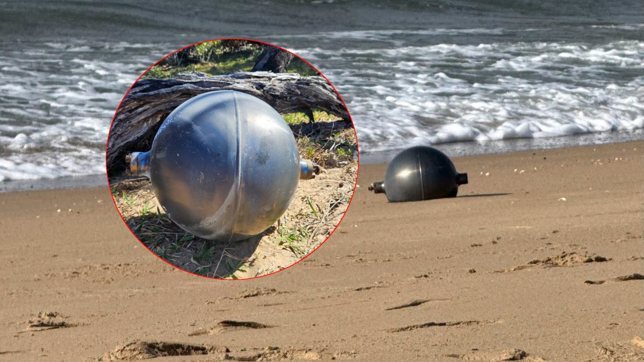 Šta je ovo? Na plaži se pojavile misteriozne metalne kugle