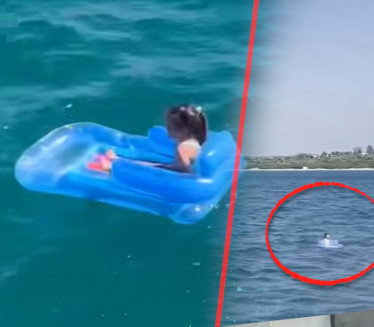 Drama u Turskoj: Devojčicu na dušeku odnela struja (video)