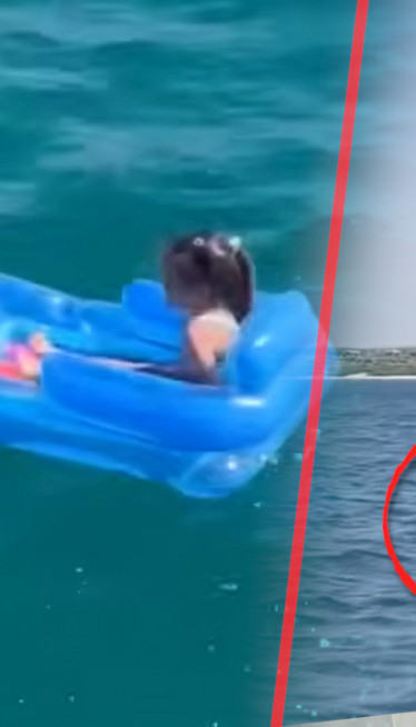 Drama u Turskoj: Devojčicu na dušeku odnela struja (video)
