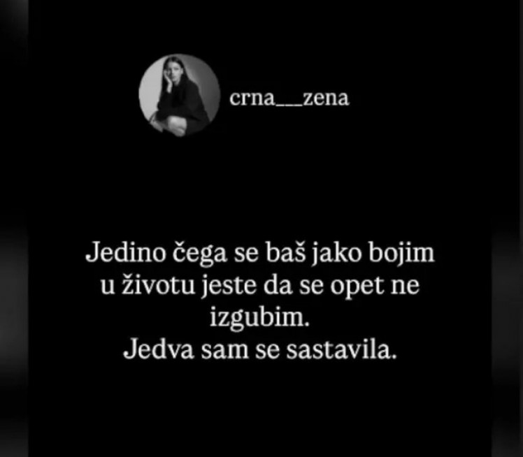 "Baš jako se bojim": Kristina zabrinula pratioce objavom