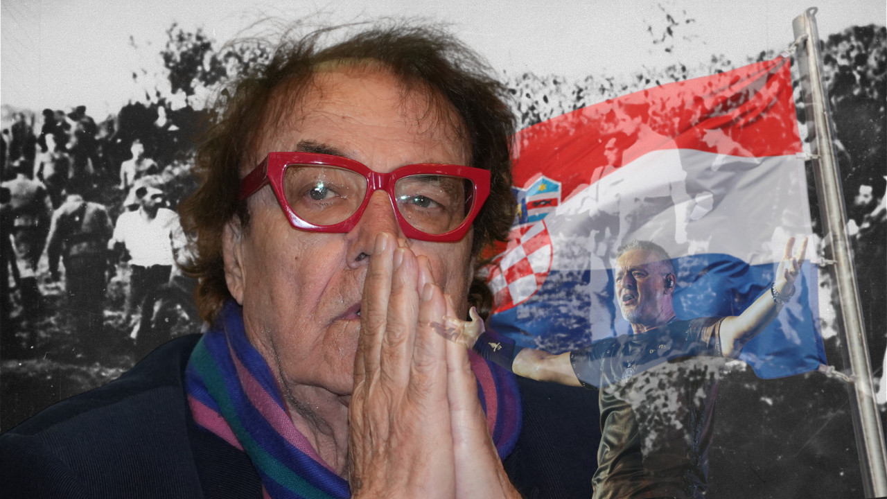 "Moj narod viče Za dom spremni, zverski su ubijali pod njim "