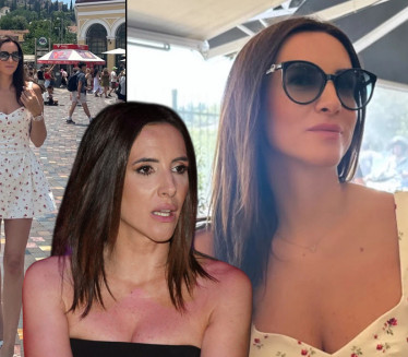 Voditeljka očarala dugim nogama i lepršavom haljinom (foto)